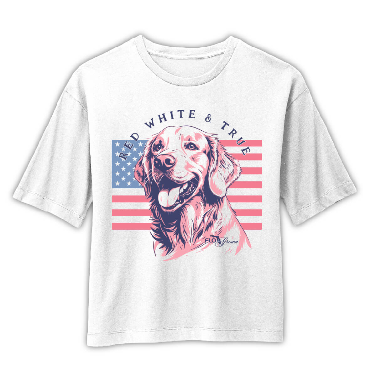 Red, White, & True Womens Tee