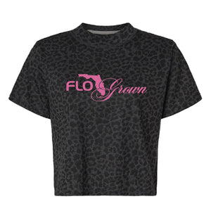 Leopard Logo Womens Tee
