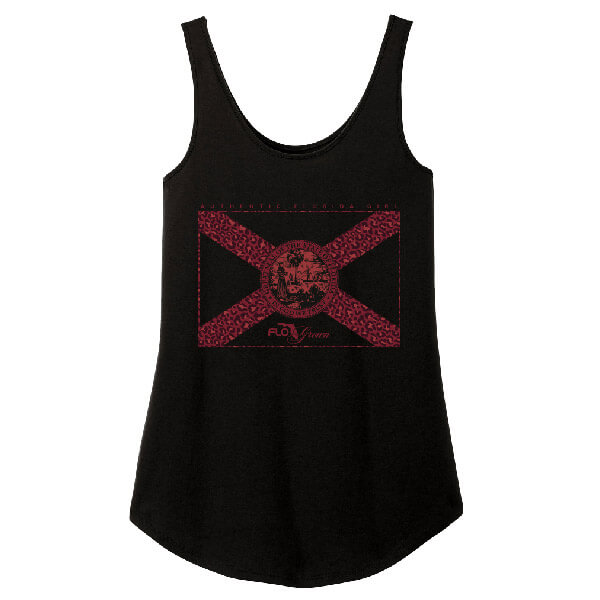 Leopard Flag Womens Tank
