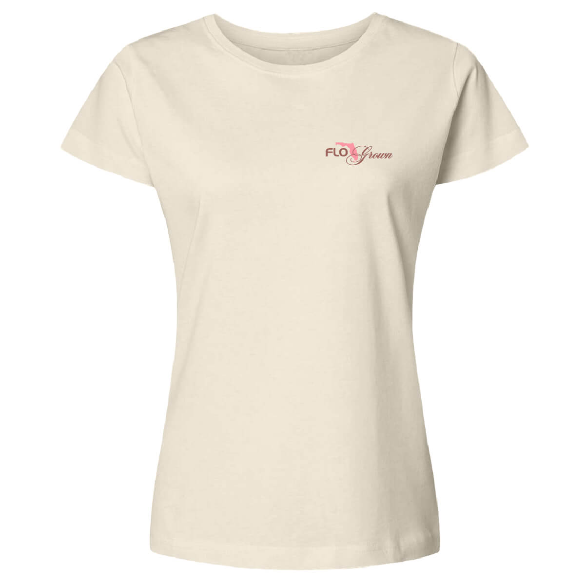 Front view with the FloGrown logo on the left chest.