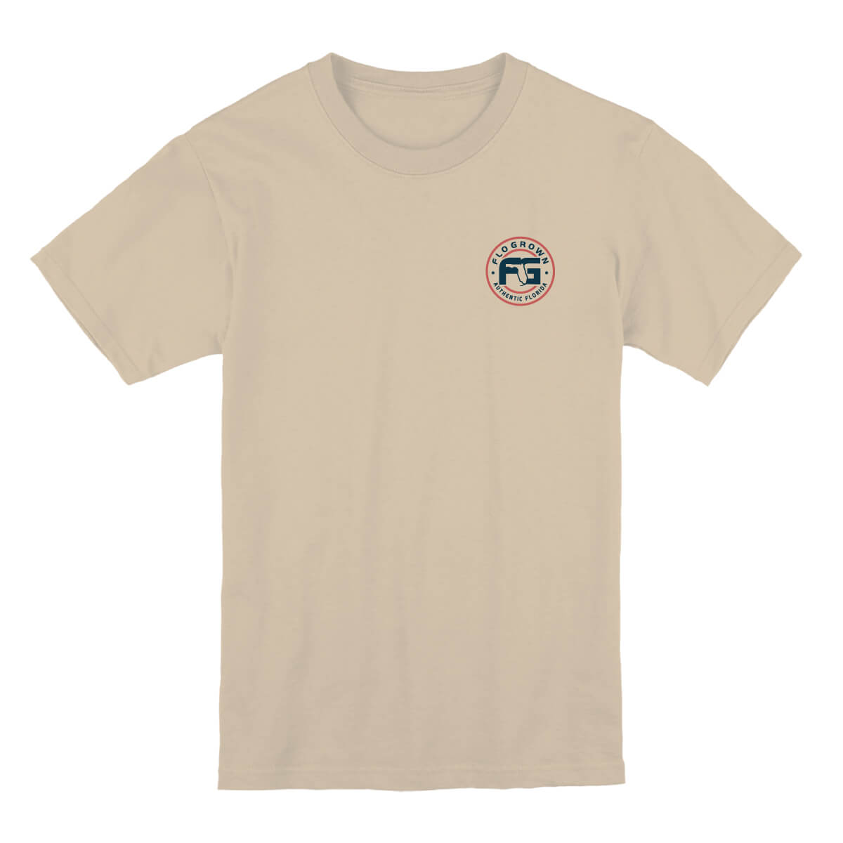 Front view with the FloGrown logo on the left chest.