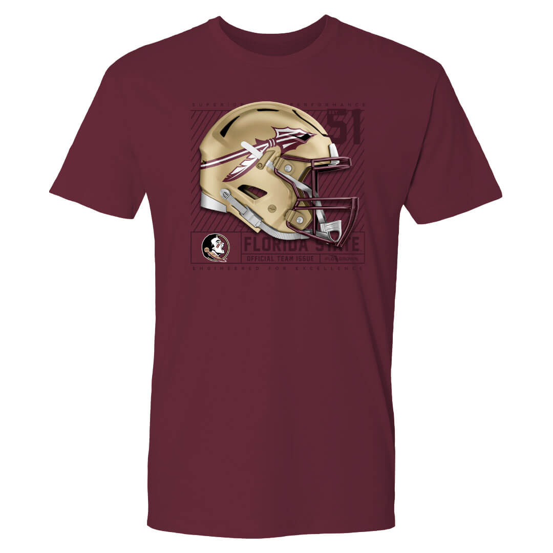 Florida State Seminoles Team Helmet Tee