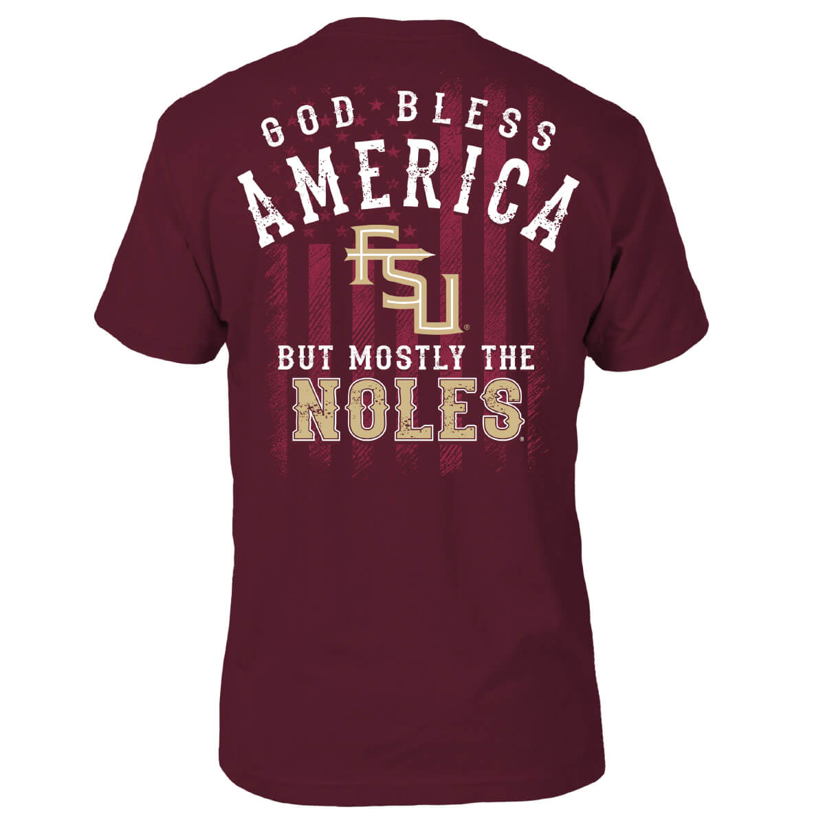 Florida State Seminoles God Bless America Tee