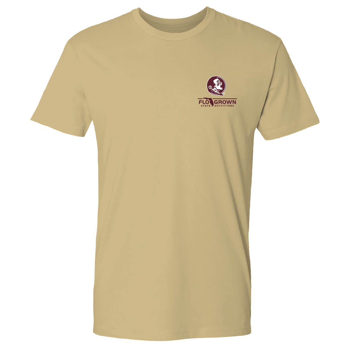 Front view featuring the FSU and FloGrown logos on the left chest.
