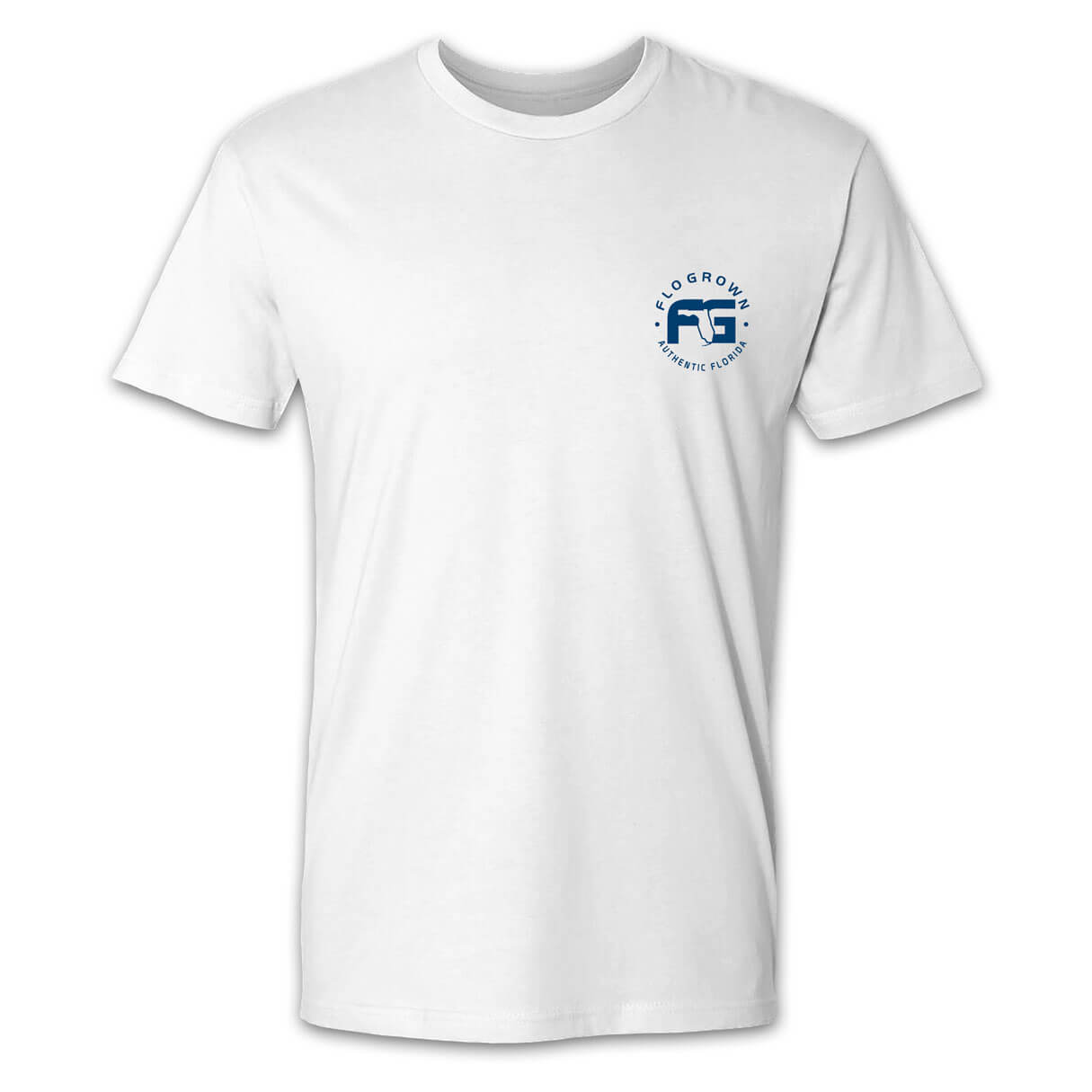 Front view with the FloGrown logo on the left chest.