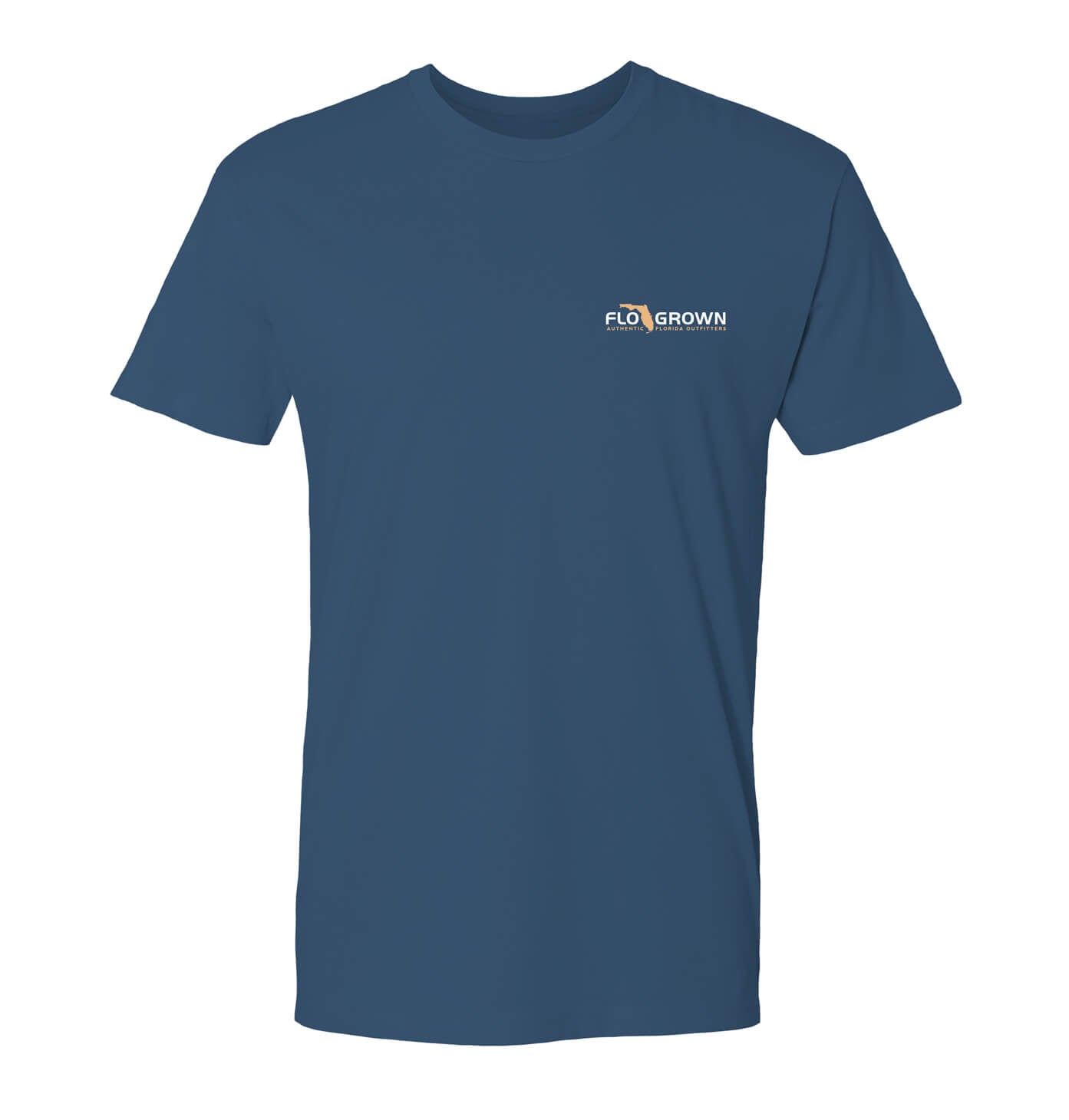 Front view with the FloGrown logo on the left chest.
