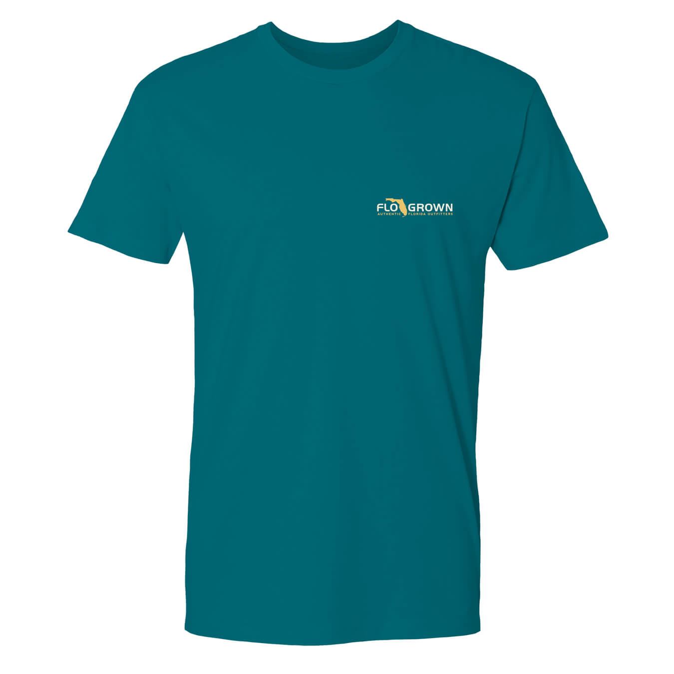 Front view featuring the FloGrown logo on the left chest.