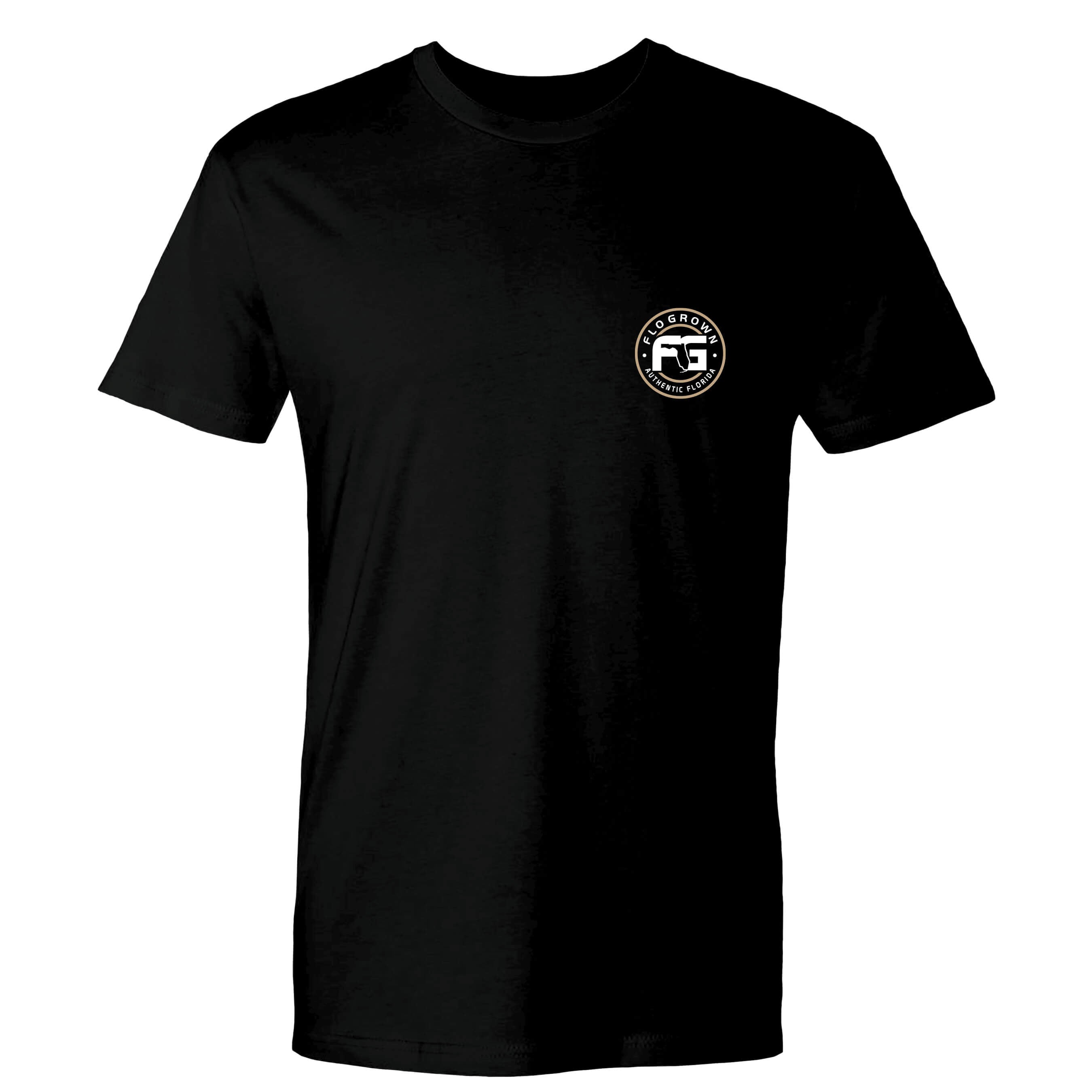 Front view with the FloGrown logo on the left chest.