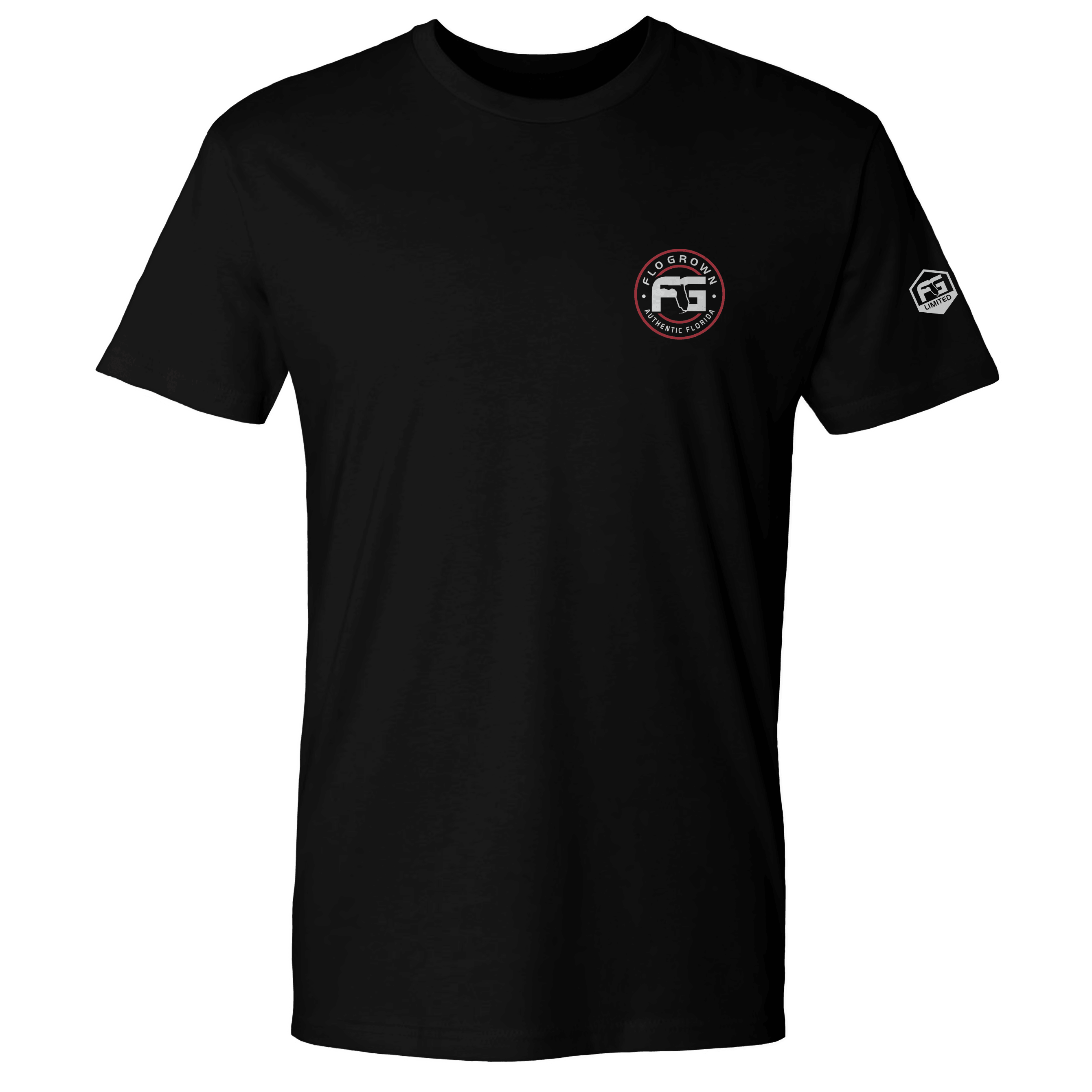 Front view featuring the FloGrown logo on the left chest.