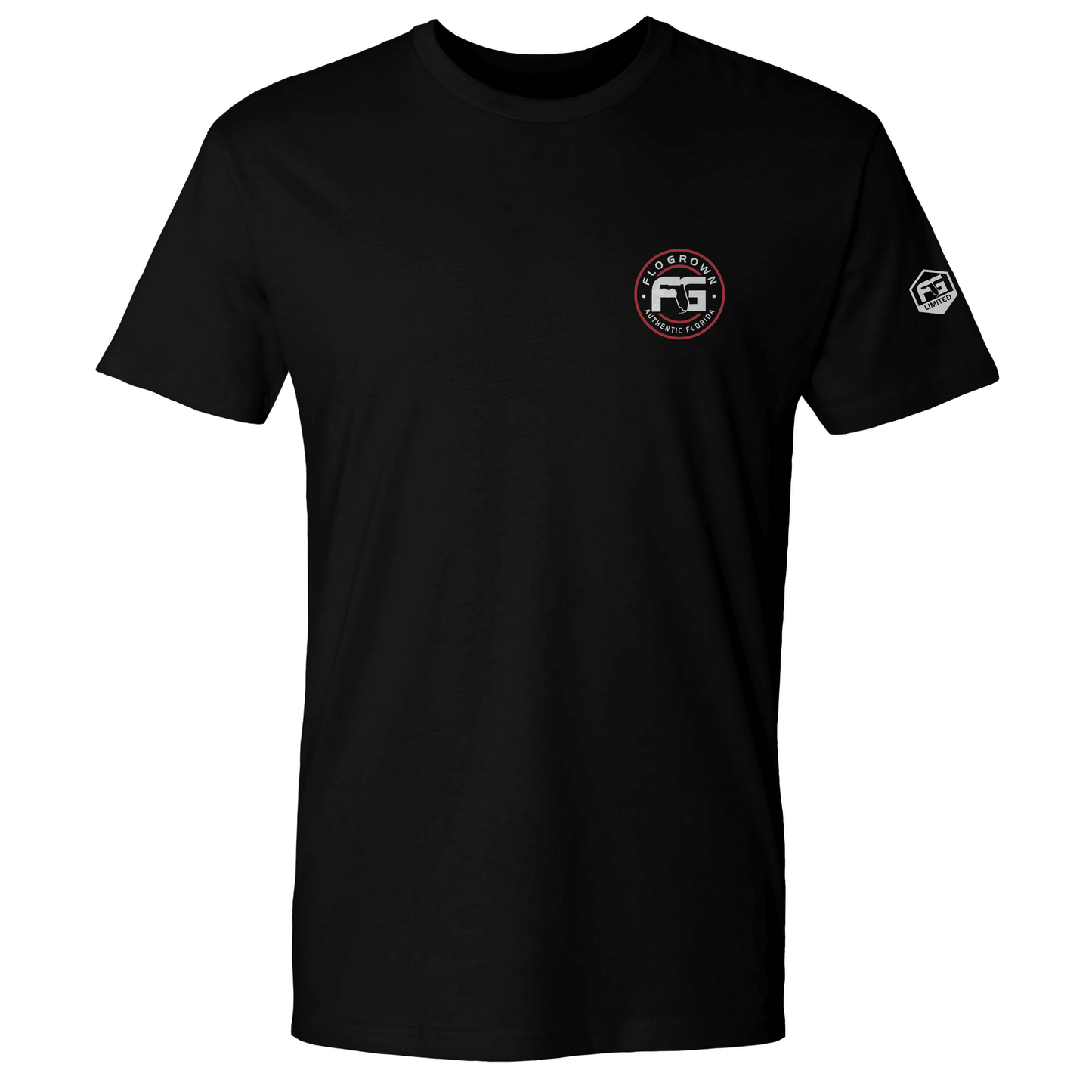 Front view featuring the FloGrown logo on the left chest.