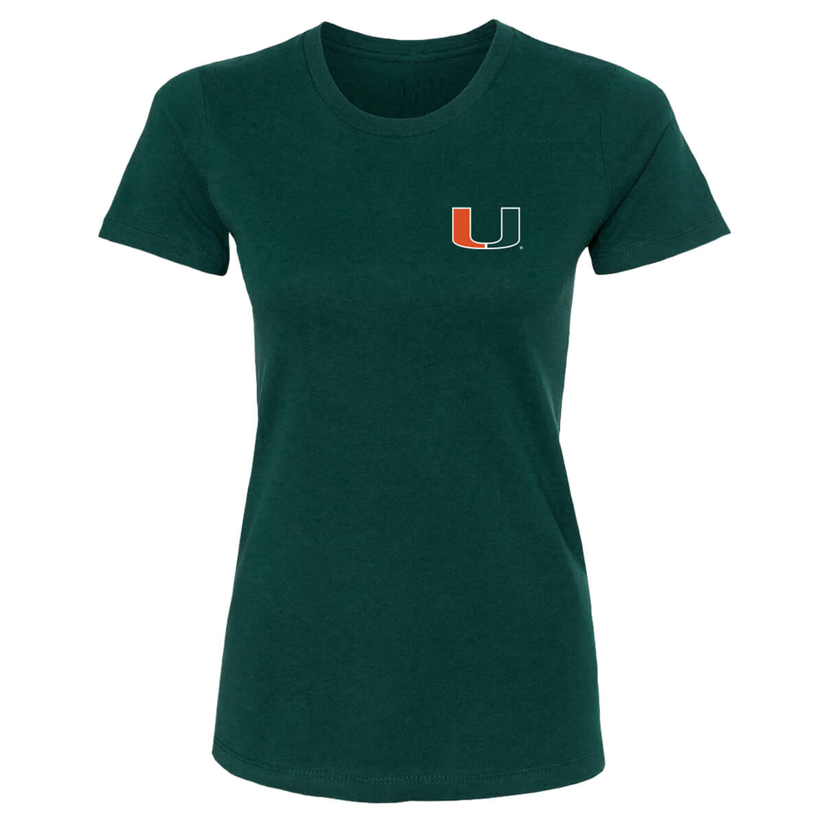 Miami Hurricanes Sticker Women's Tee