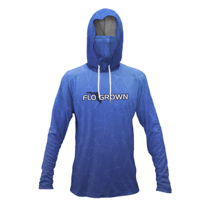 Ocean Blue Womens Performance Hoodie