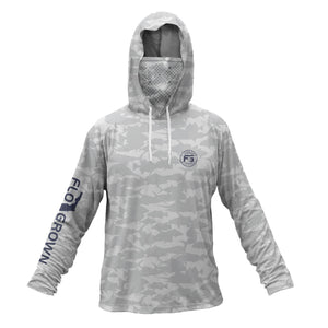 Fishing Camo Youth Performance Hoodie