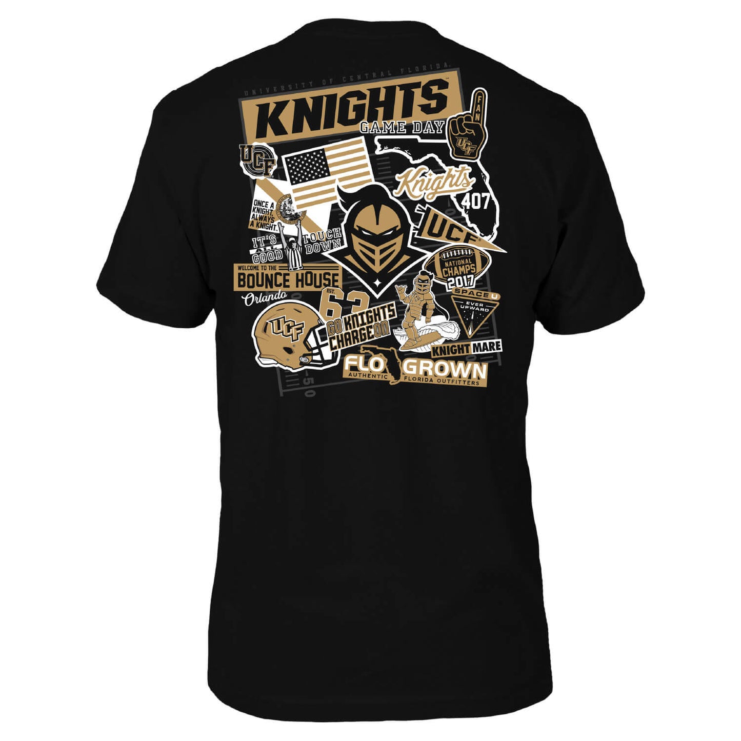 UCF Knights Sticker Tee