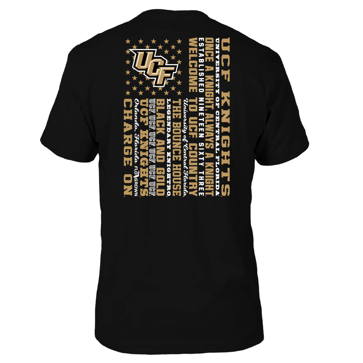 UCF Knights Statement Flag Tee