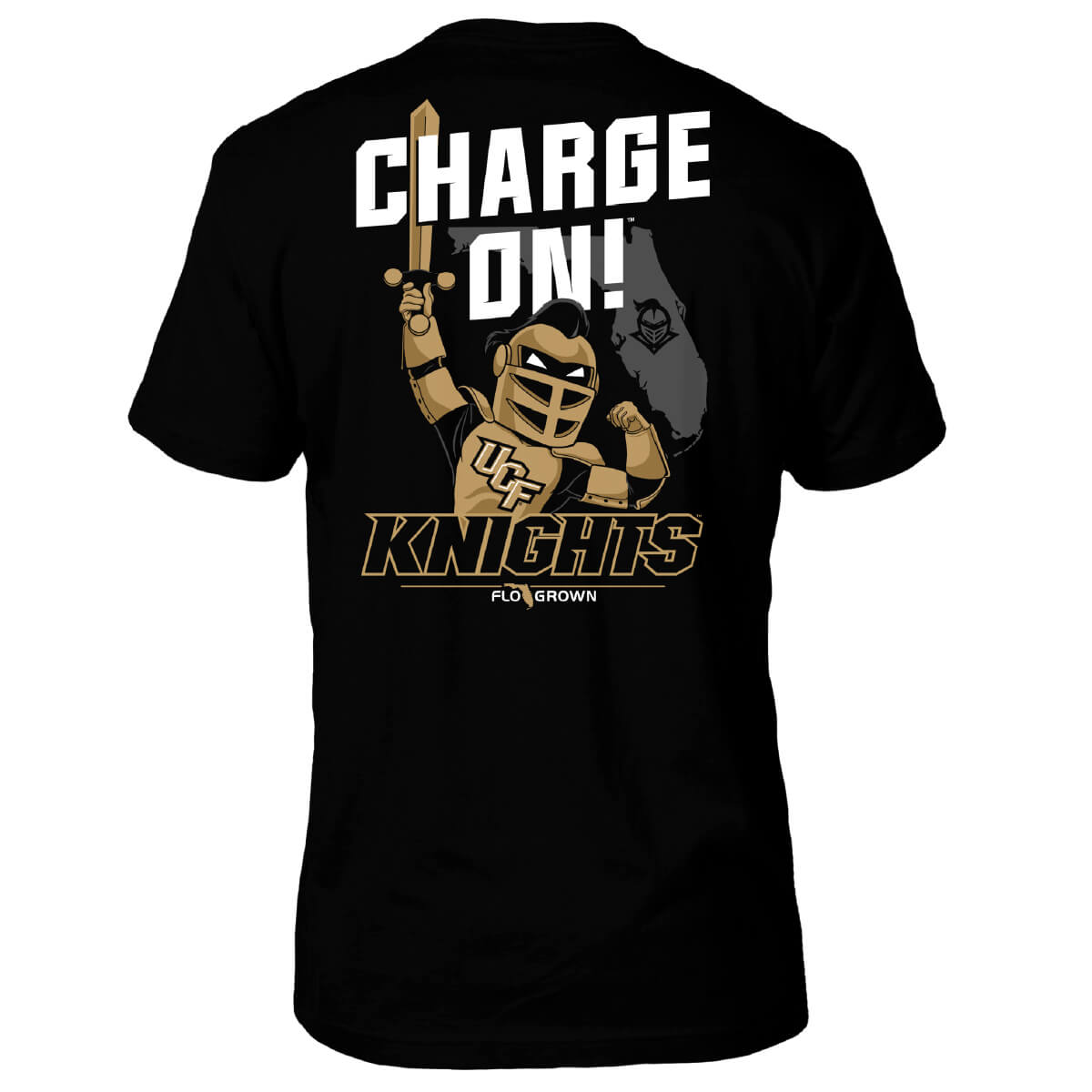 UCF Knights Charge On Knightro Tee