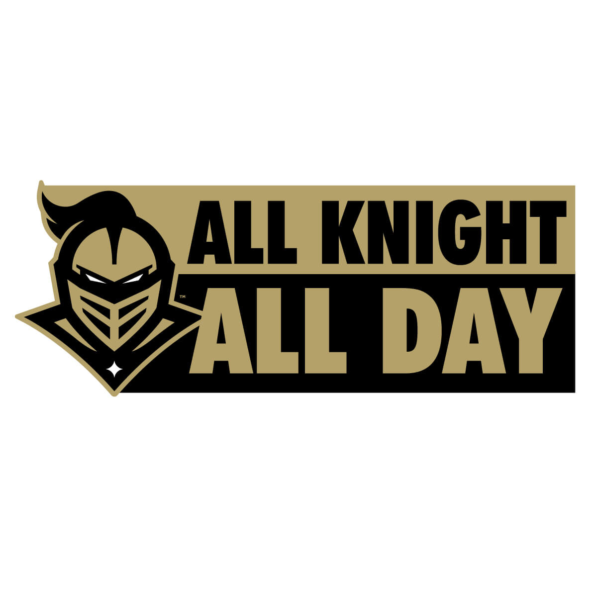 UCF Knights All Knight All Day Decal