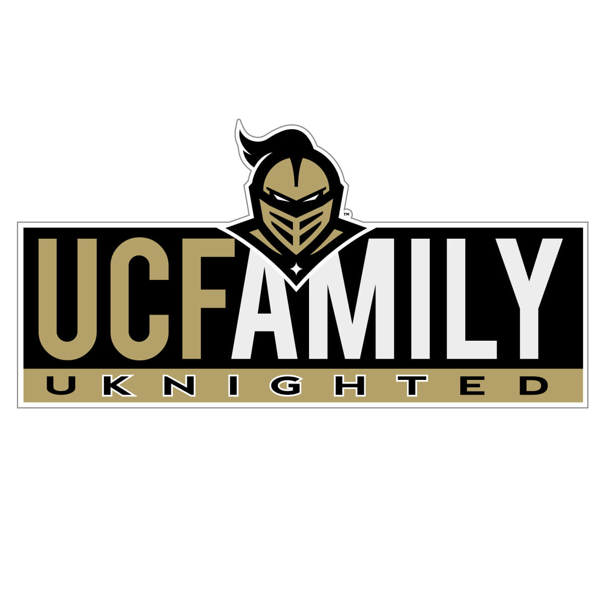 UCF Knights Family Decal