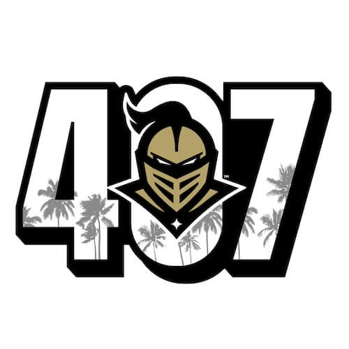 UCF Knights 407 Decal