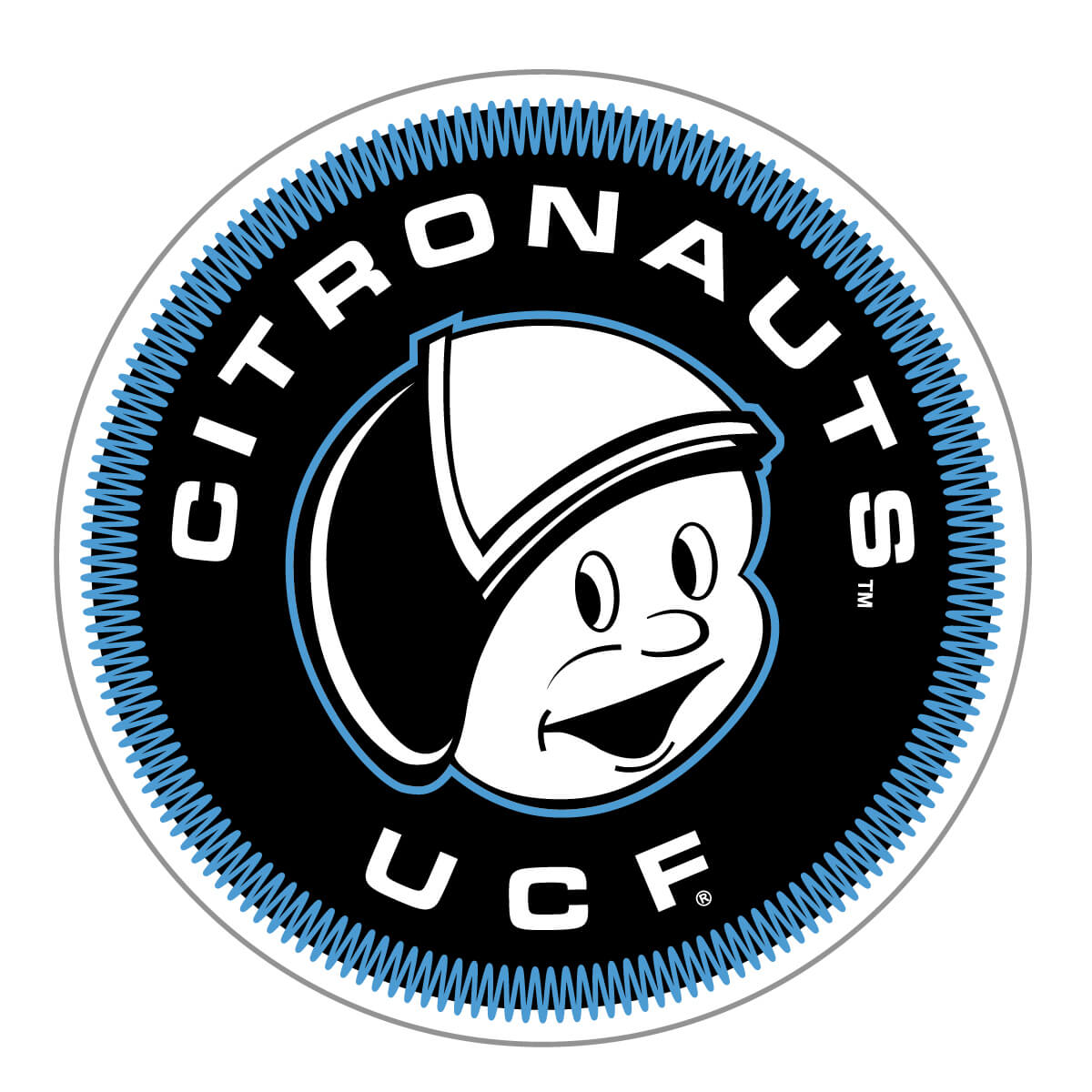 UCF Knights Citronauts Patch Decal