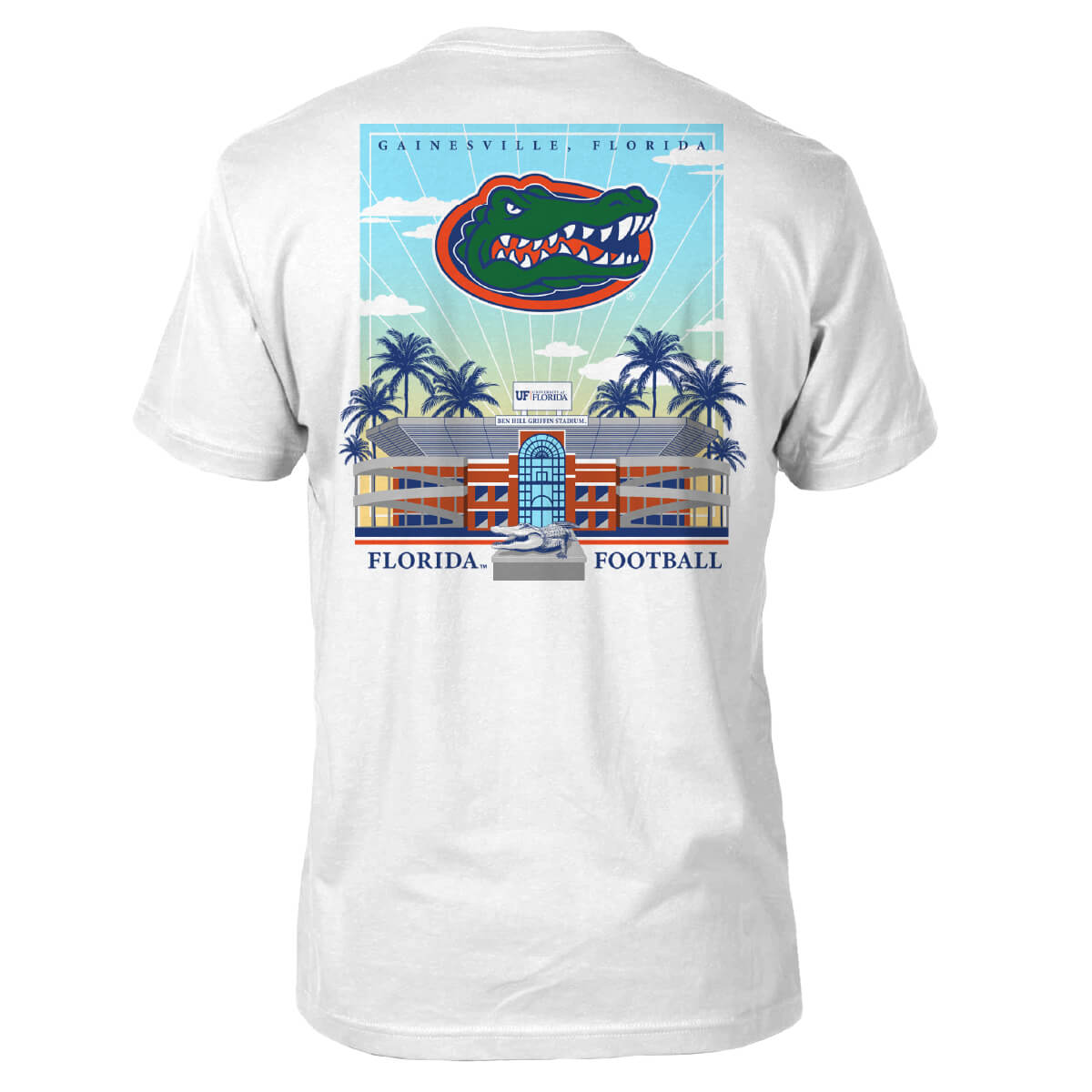 Florida Gators Stadium Poster Tee
