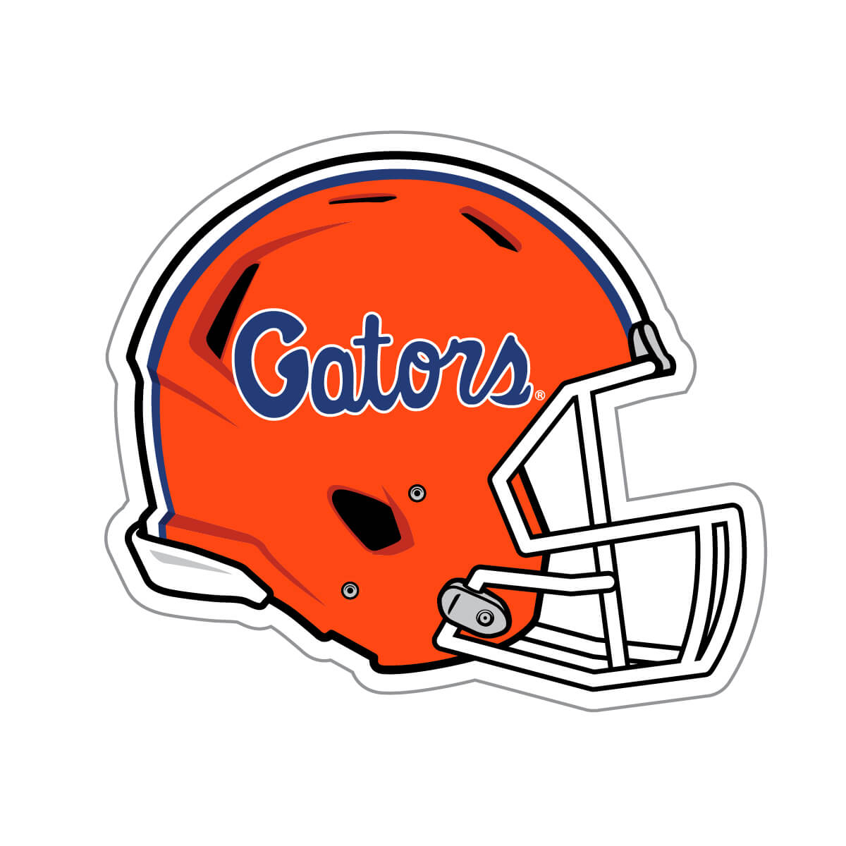 Florida Gators Helmet Logo Decal