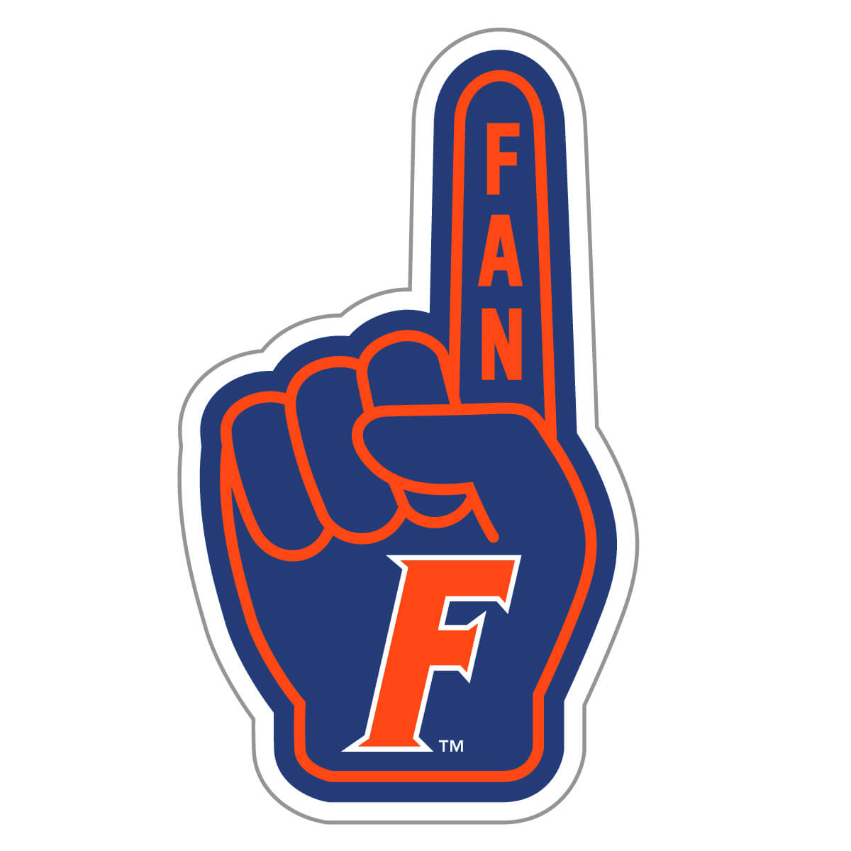 Florida Gators Number One Fan Decal