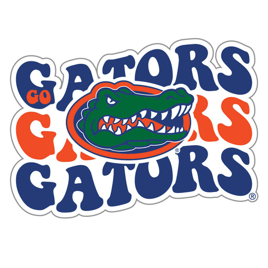 Florida Gators Retro Gator Decal – Flogrown