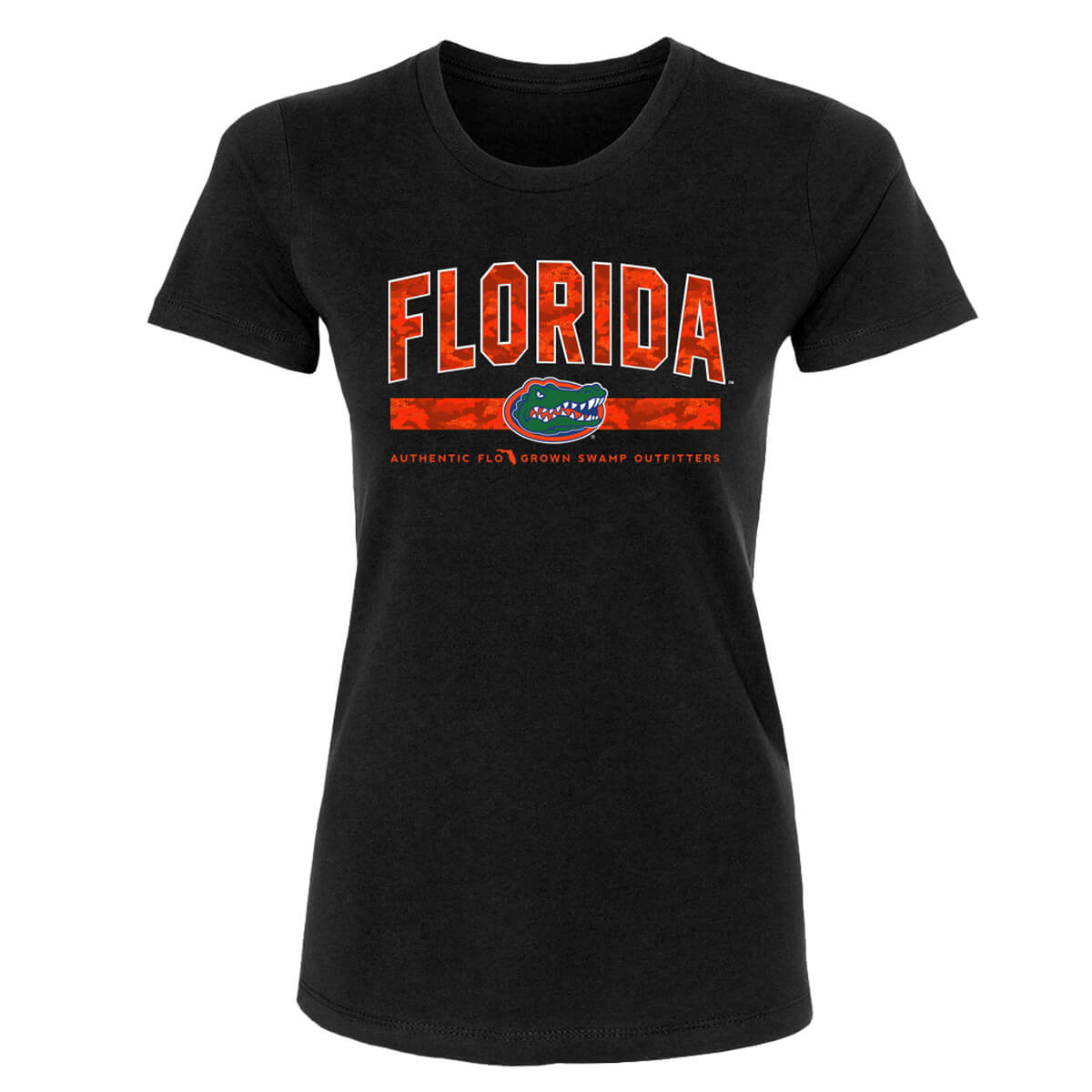 Florida Gators Camo Type Womens Tee