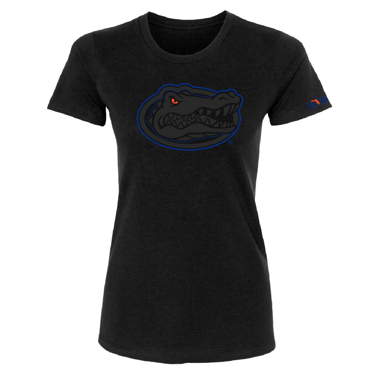Florida Gators Black Out Logo Women's Tee