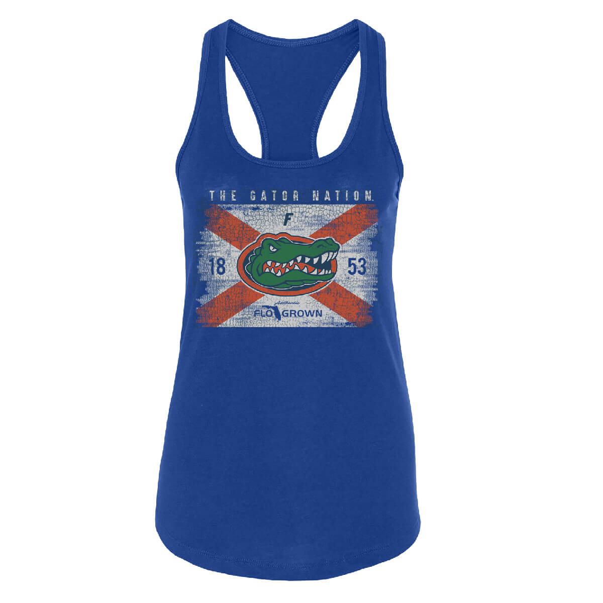 Florida Gators Washed Flag Womens Tank