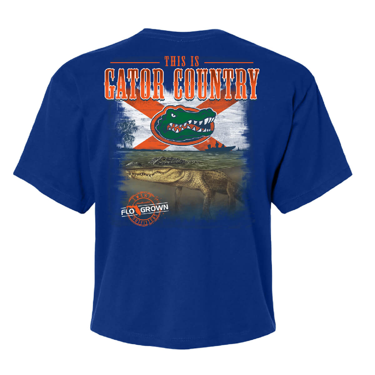 Florida Gators Swimming Gator Crop Top