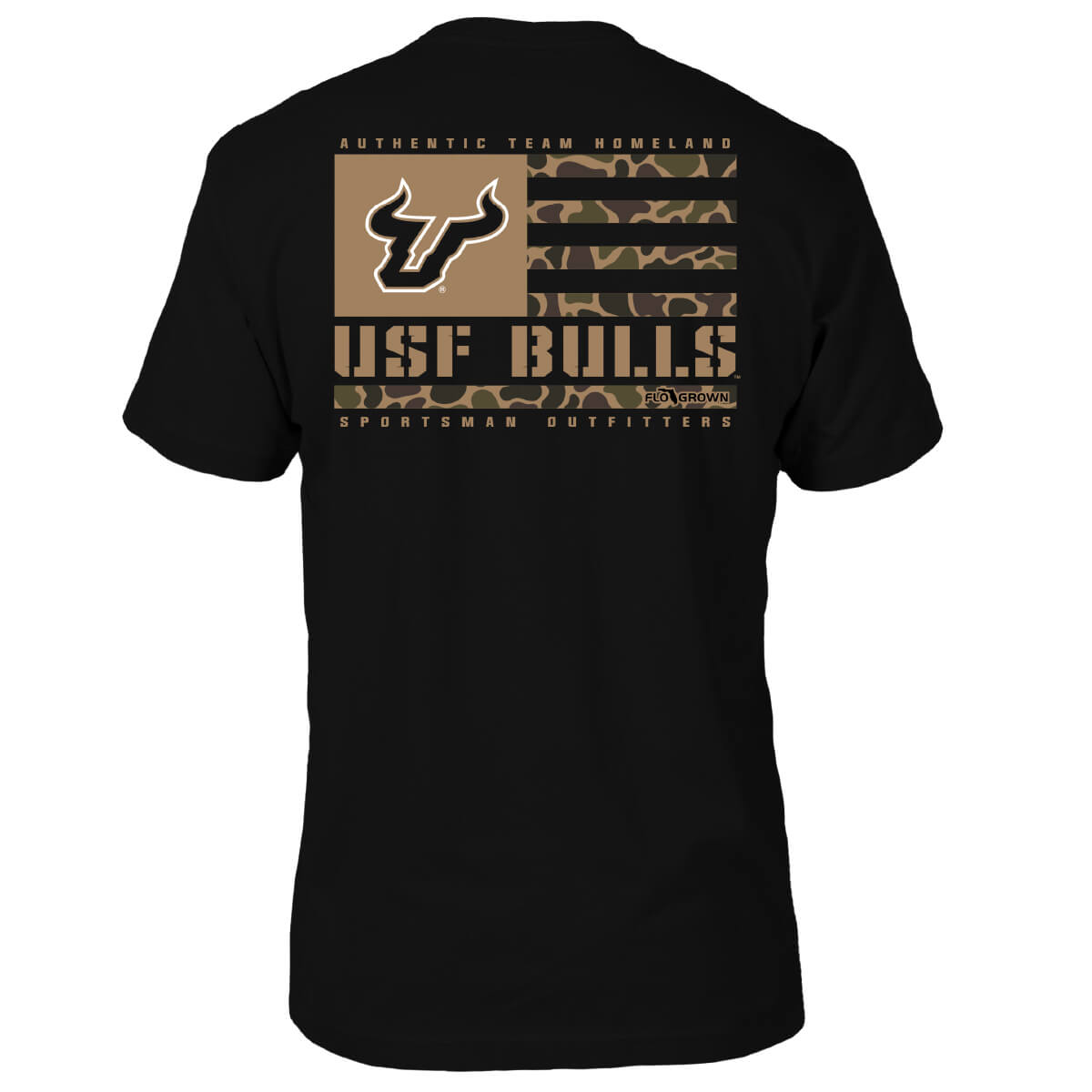 South Florida Bulls Homeland Camo Tee