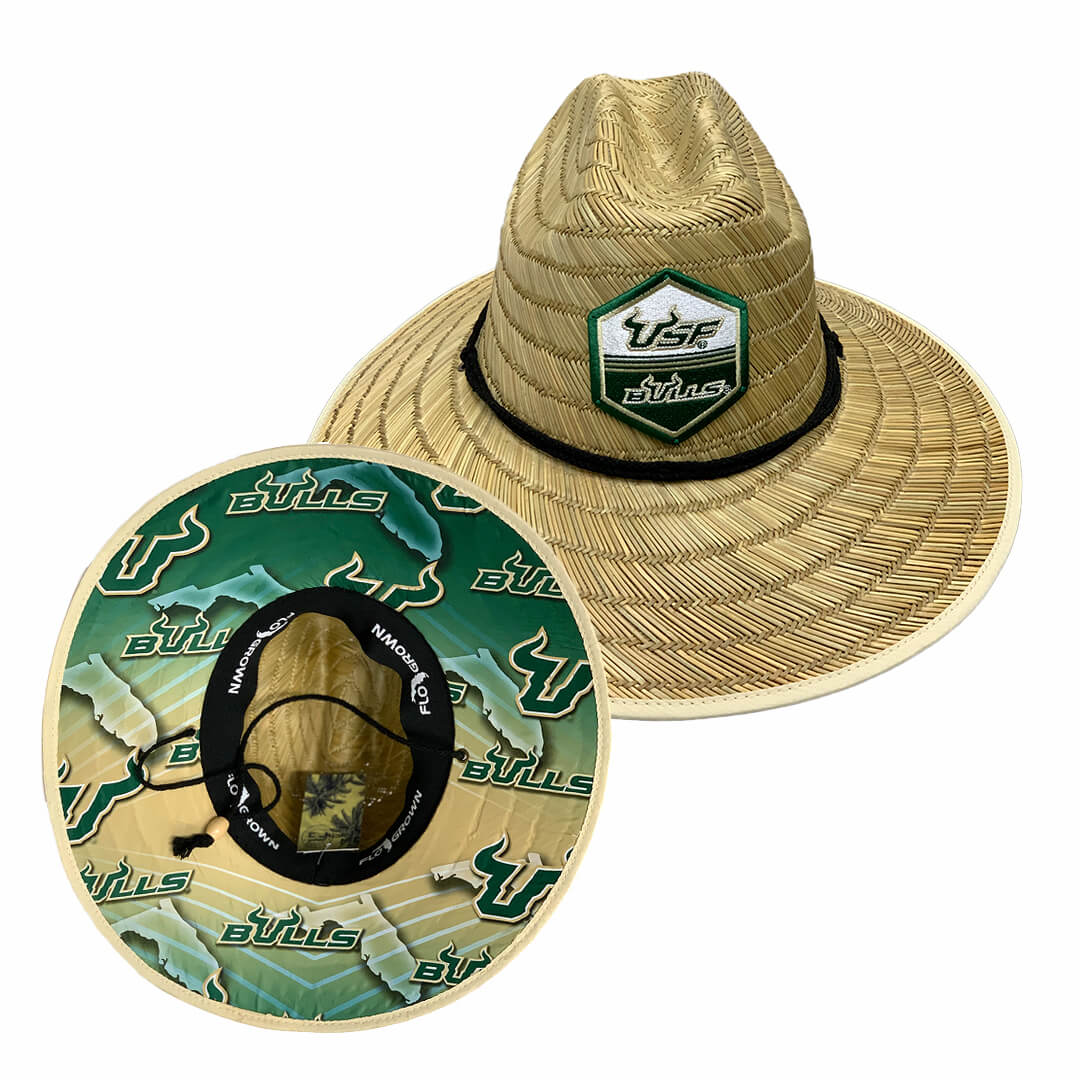 South Florida Bulls Straw Hat