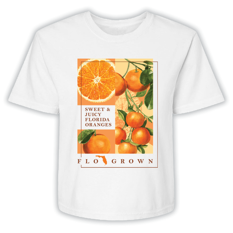 Sweet & Juicy Oranges Womens Tee