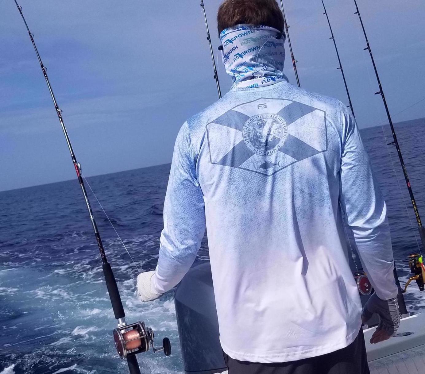 FloGrown Men's Tuna Scales Long Sleeve T-Shirt