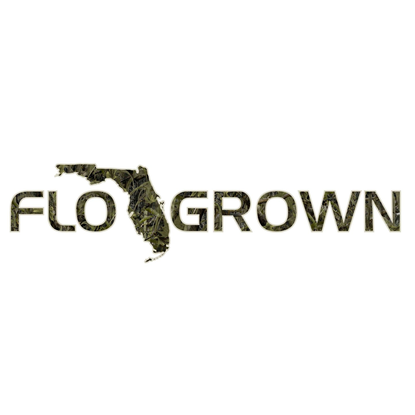 Camo FloGrown Decal