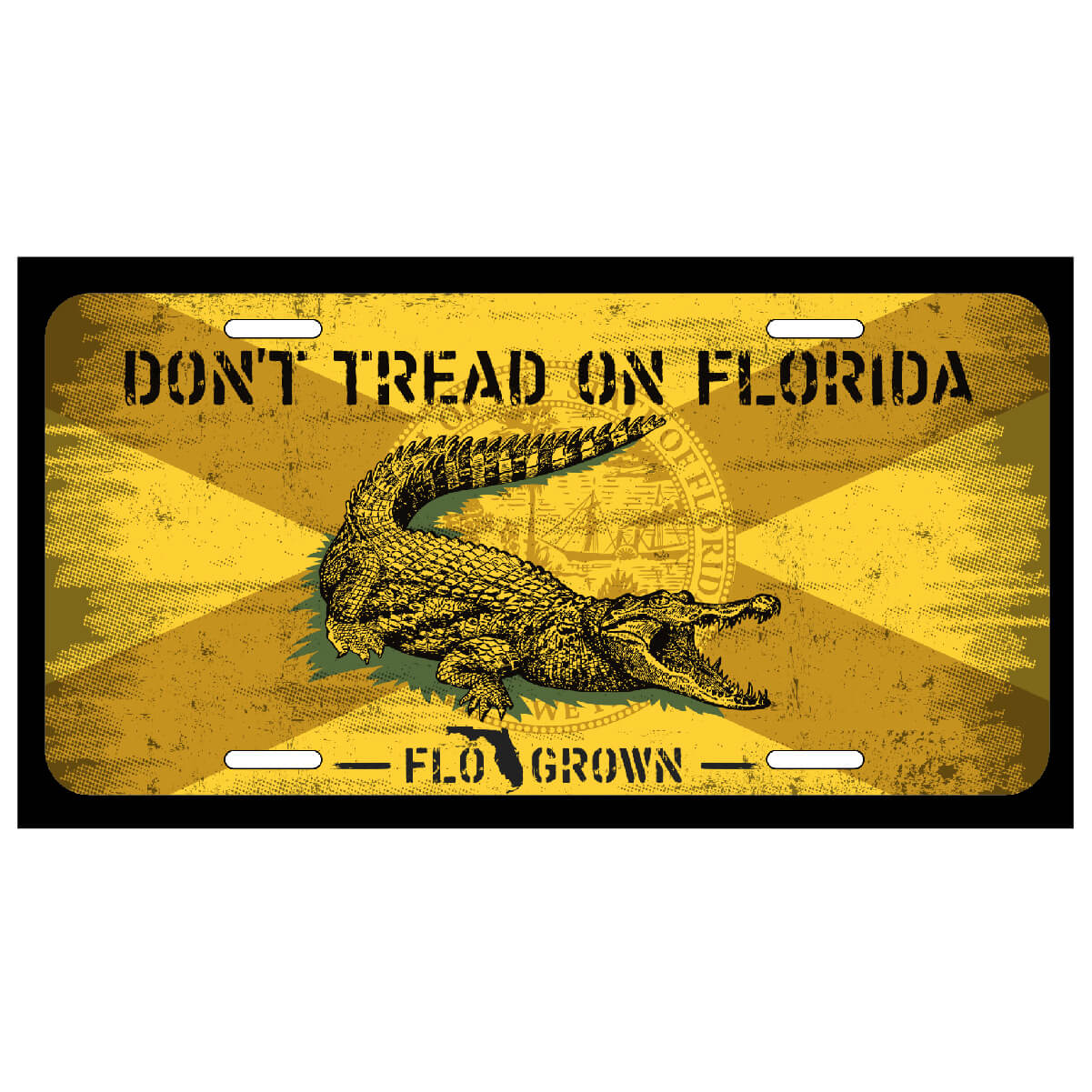 Don't Tread on Florida License Plate