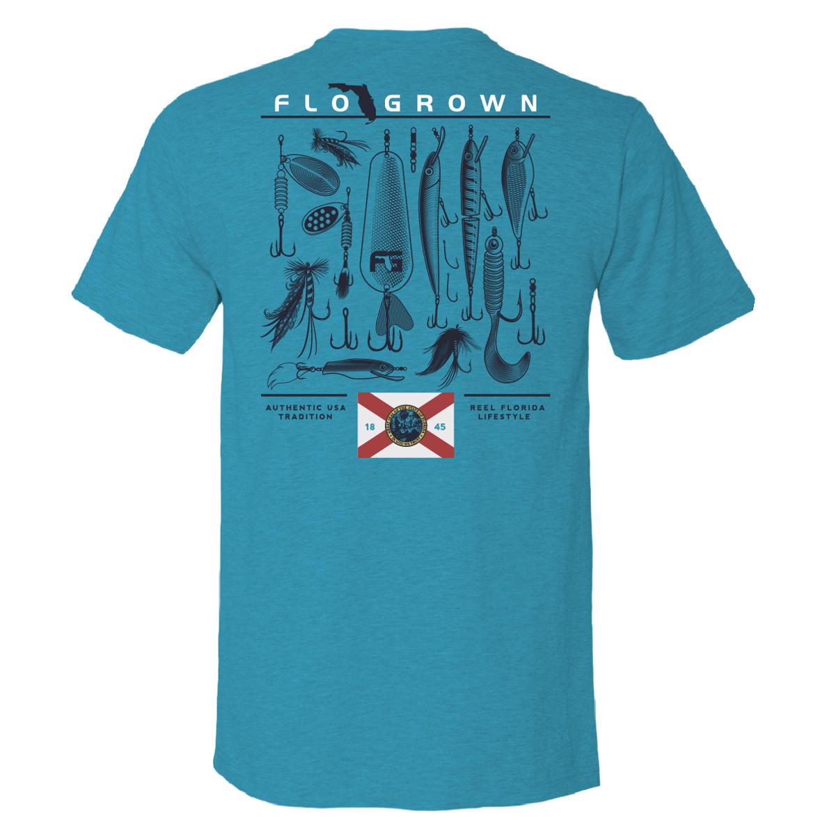 Fishing Lures Tee (back)
