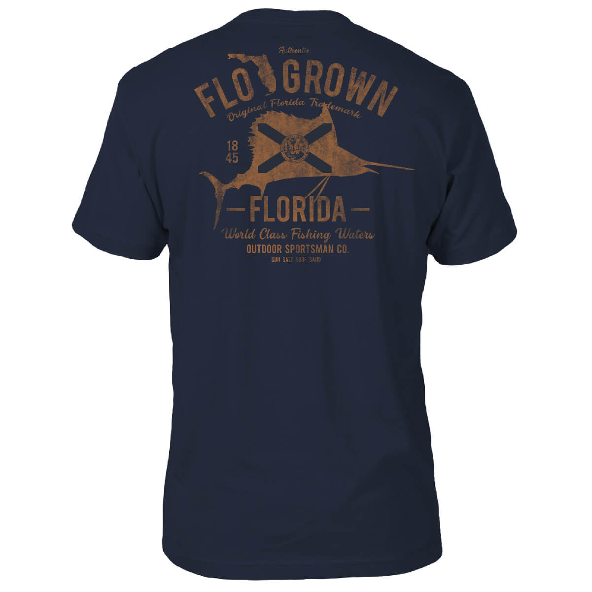 Vintage Sailfish Poster Tee - Back