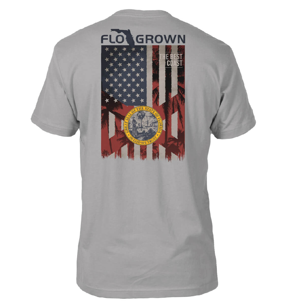 Double Flag Tee - Back