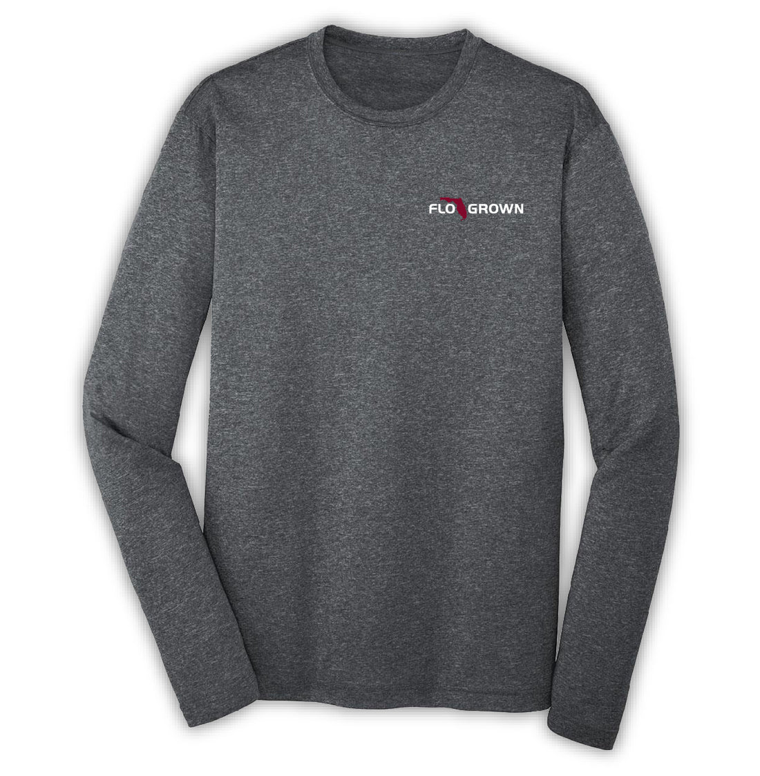 Grayscale Camo Flag Long Sleeve – FloGrown