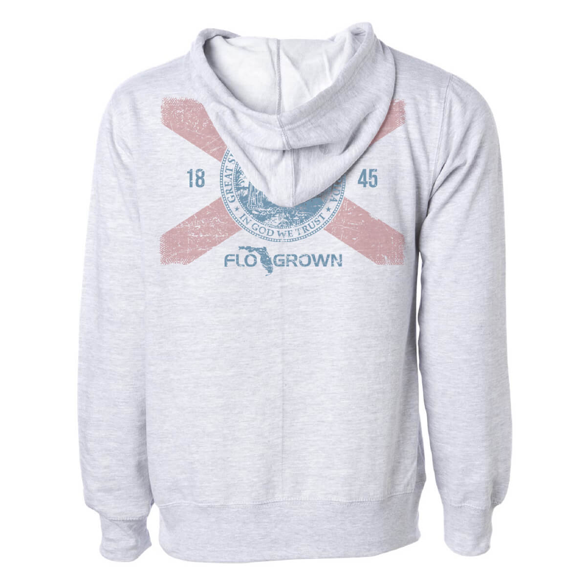 Scratch Flag Hoodie - Back