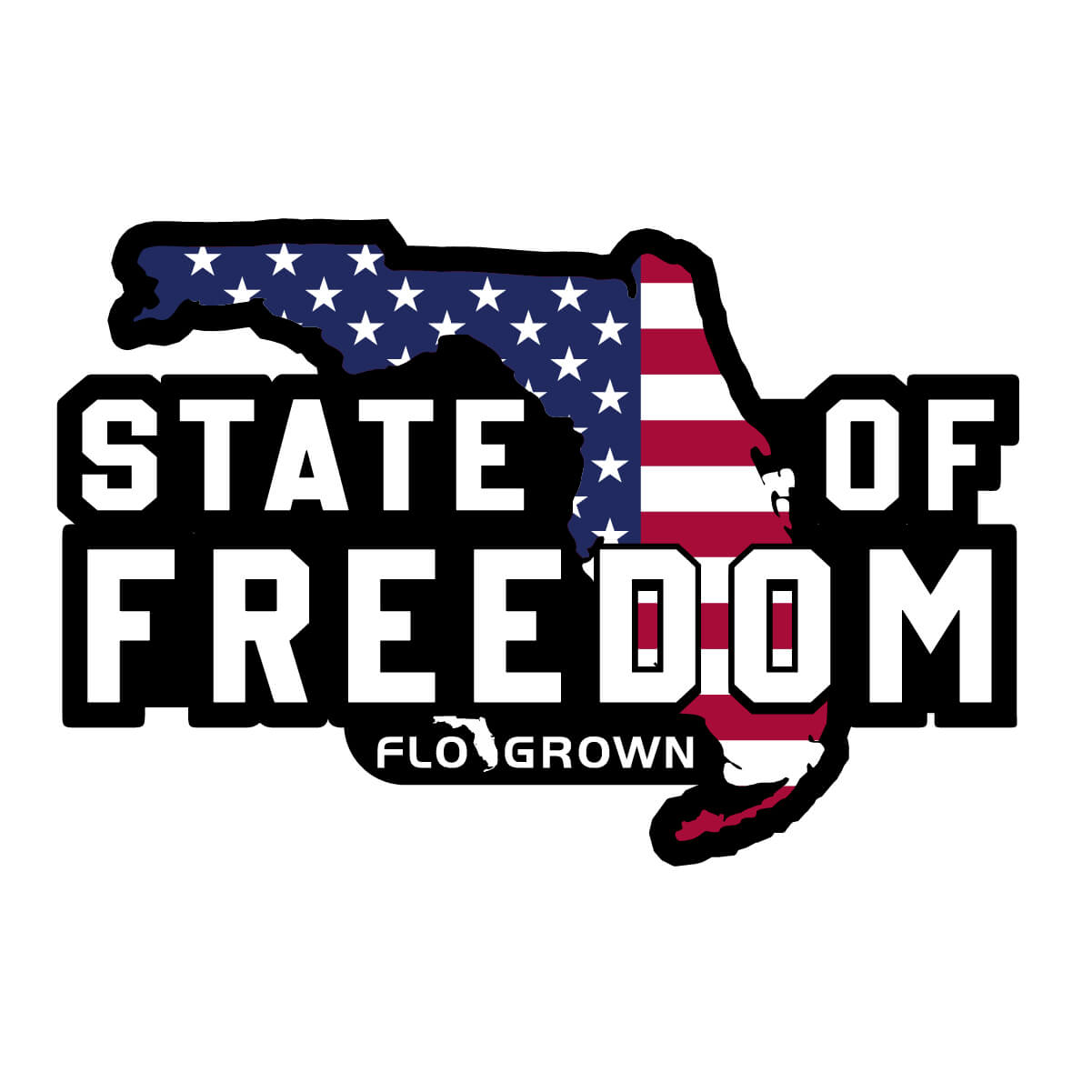 Freedom US Clip Decal