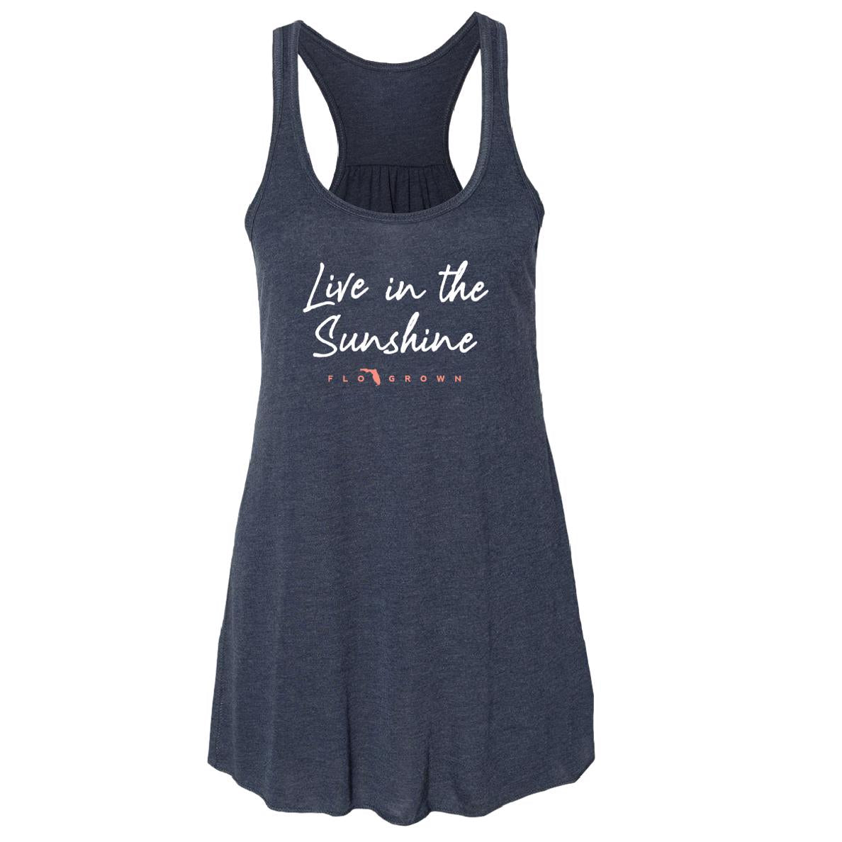Live in the Sunshine tank (front)
