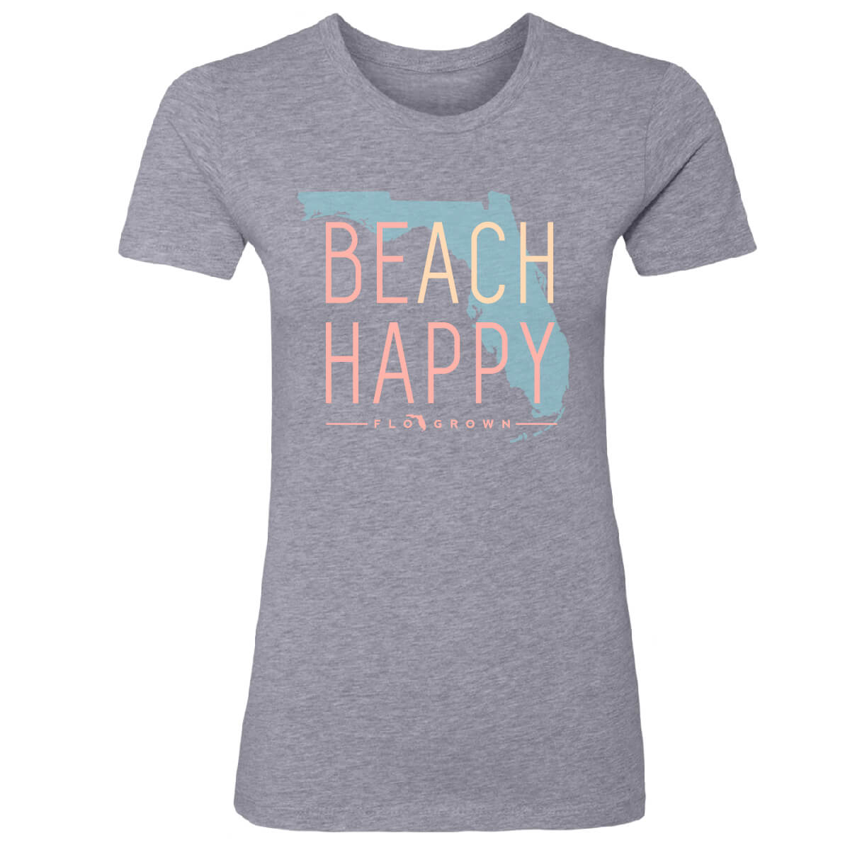 Beach Happy State Women's Tee