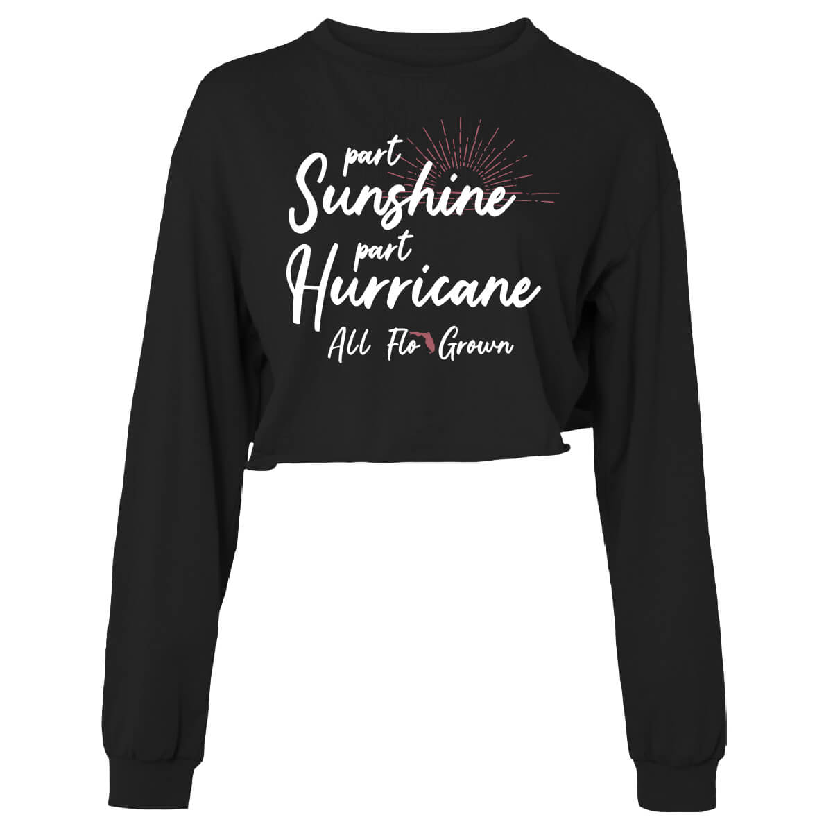 Part Hurricane Crop Top