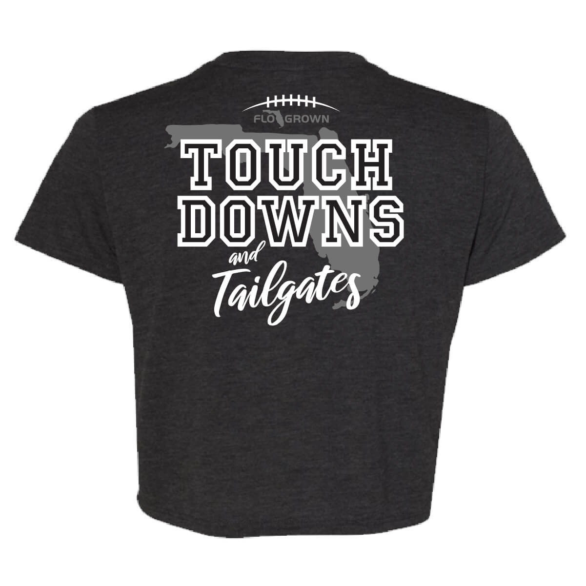 Touchdowns and Tailgates Crop Top (back)
