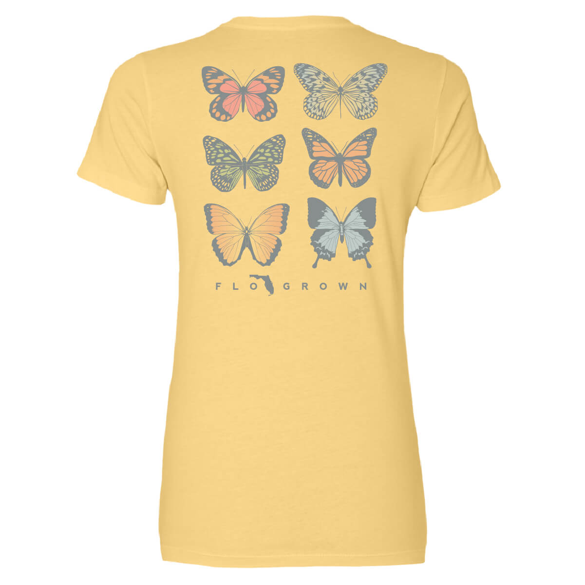 Butterflies Tee (back)