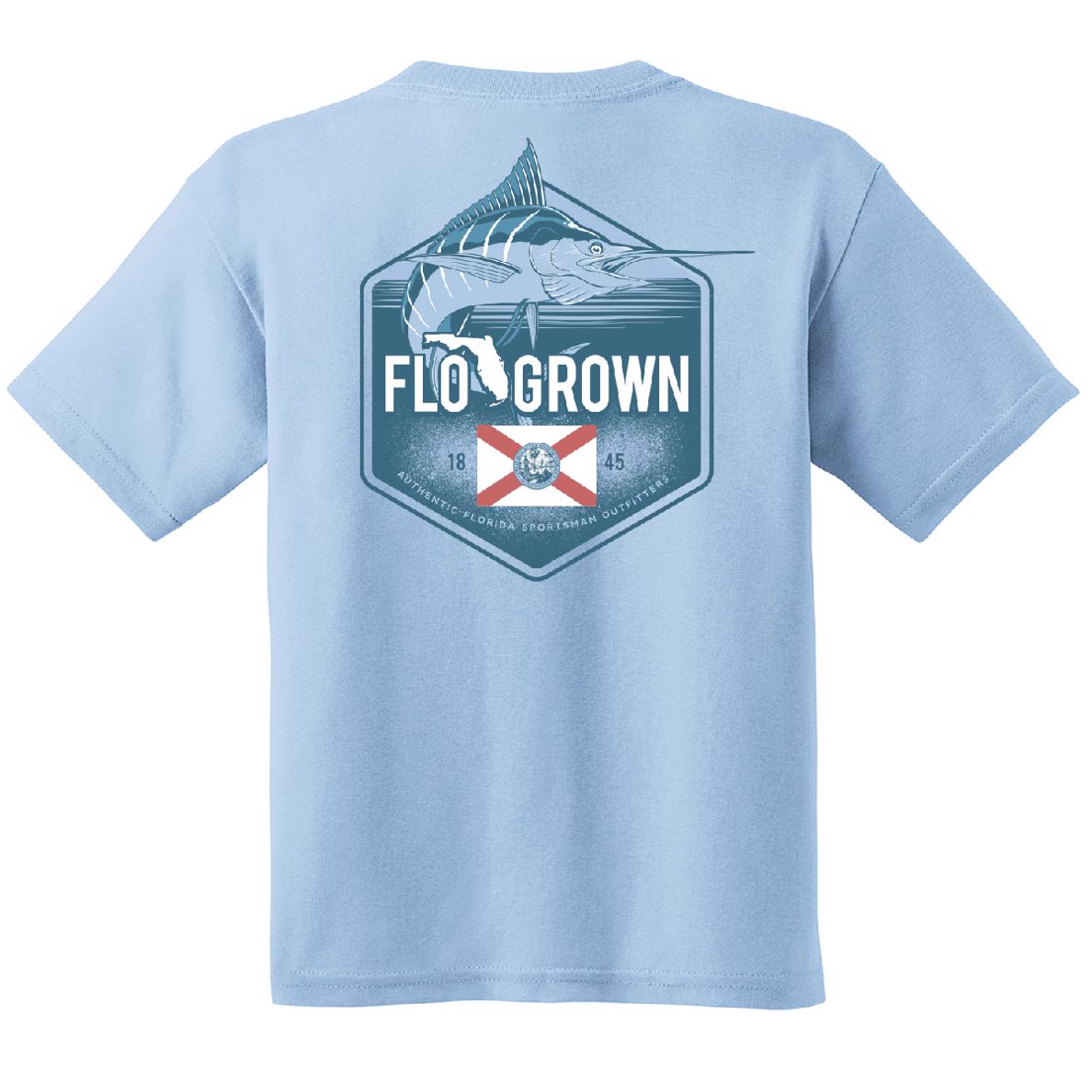 Marlin Badge Youth Tee (back)